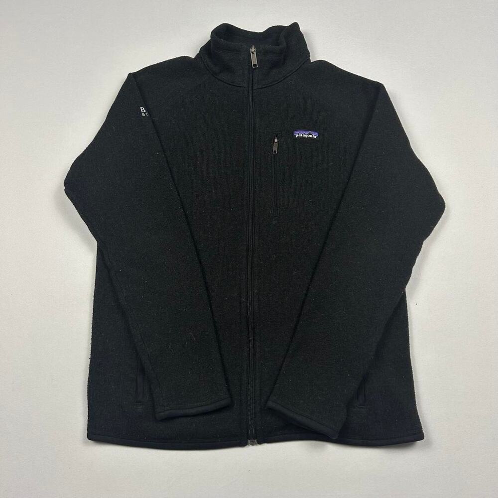 Patagonia Black Fleece Zip Up Jacket
